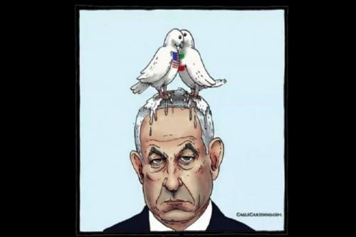 سوئیس از نتانیاهو به خاطر یک کاریکاتور عذرخواهی کرد 