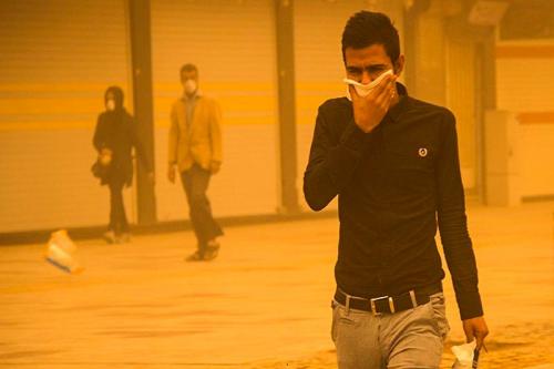 پیش‌بینی گرد و غبار در تهران و شش استان دیگر برای امروز