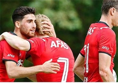 ۳ پاس گل و تمجید سرمربی، سهم جهانبخش در بازی دوستانه آلکمار 