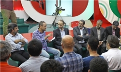 سرافراز به پشت صحنه خندوانه رفت