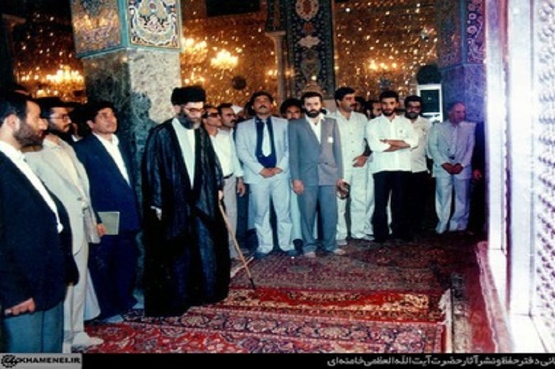  سفر آیت‌الله خامنه‌ای به سوریه+عکس