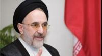 سیدمحمدخاتمی خواستار گفت‌و‌گو و تعامل با گروه‌های اصول‌گرا شد