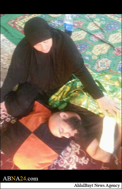 ابوعزرائیل مجروح شد+عکس