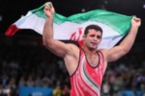 Iranian Greco-Roman wrestler wins silver medal 