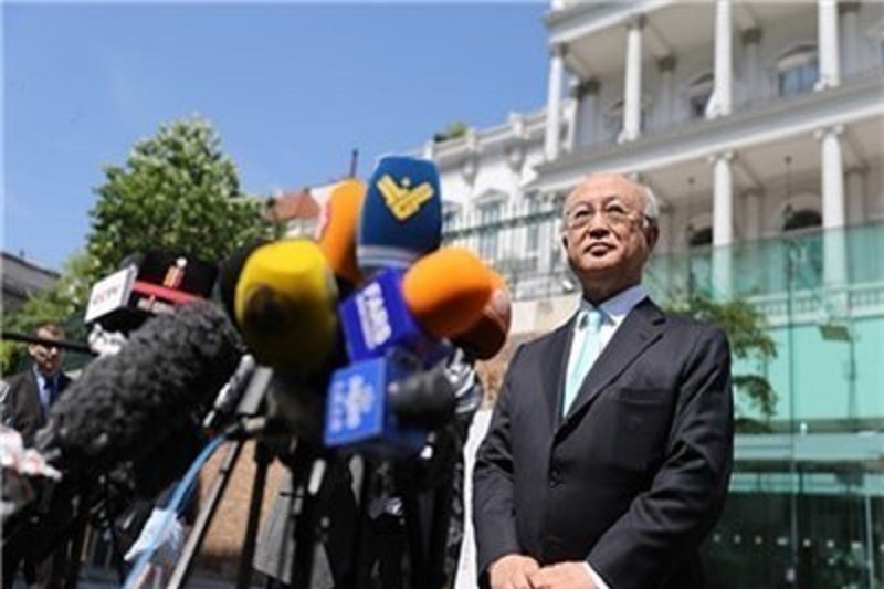 بازدید تشریفاتی آمانو از پارچین