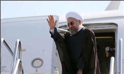 روحانی عازم نیویورک شد
