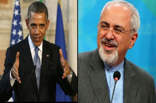 اوباما برای بهبود رابطه آمریکا-ایران با ظریف دست داد!
