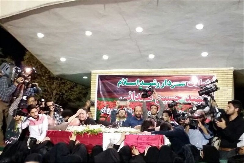 مراسم تشییع پیکر سردار شهید حسین همدانی آغاز شد