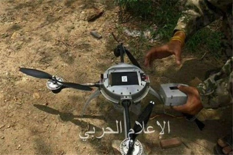 پهپاد جاسوسی عربستان در دستان یمنی ها
