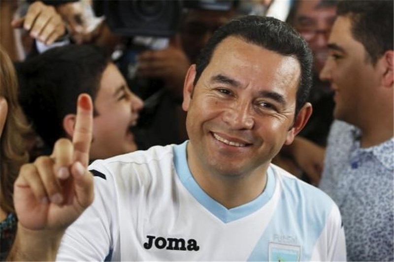  یک کمدین رئیس‌جمهور گواتمالا شد