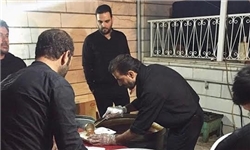 نذری پزان احسان علیخانی و گروه «ماه عسل» + عکس