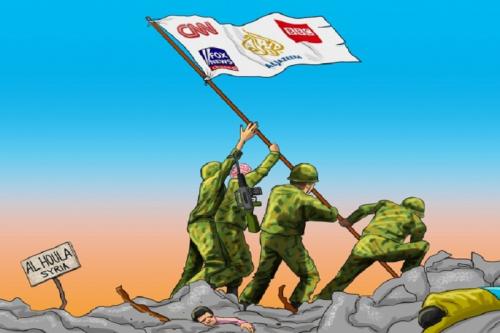 کاریکاتور: نفوذ رسانه ای دشمن