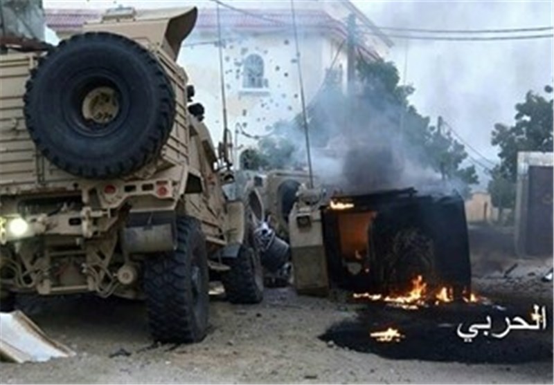 اسارت 15 عضو ائتلاف متجاوزان سعودی در استان مأرب یمن 
