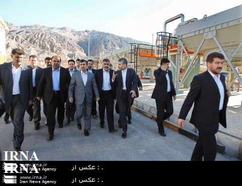 رییس جمهوری از طرح های توسعه میدان مشترک پارس جنوبی بازدید کرد