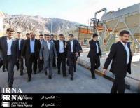 رییس جمهوری از طرح های توسعه میدان مشترک پارس جنوبی بازدید کرد
