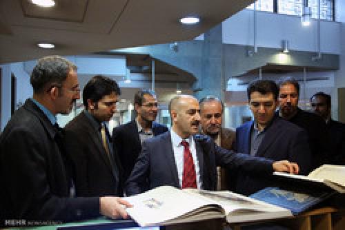 Turkish official visits Iran’s National Library 