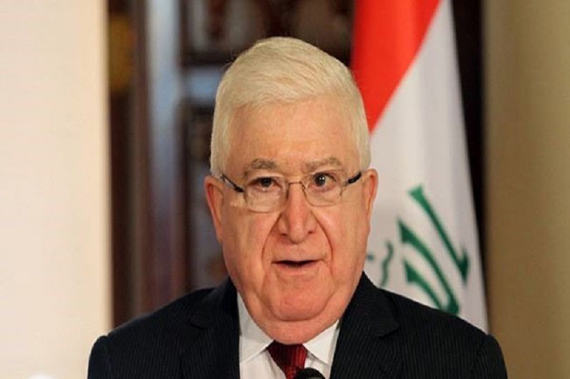 رئیس‌جمهور عراق وارد تهران شد