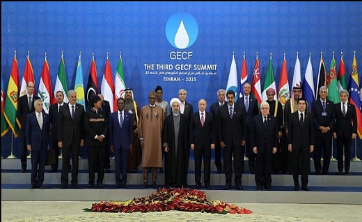سران 9 کشور صادر کننده گاز عکس یادگاری گرفتند+تصاویر 