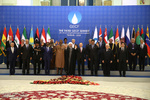 Pres. Rouhani meets world leaders in GECF summit 