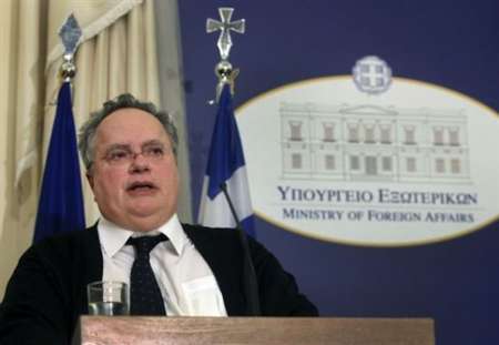 Greek FM due in Iran for two-day visit 