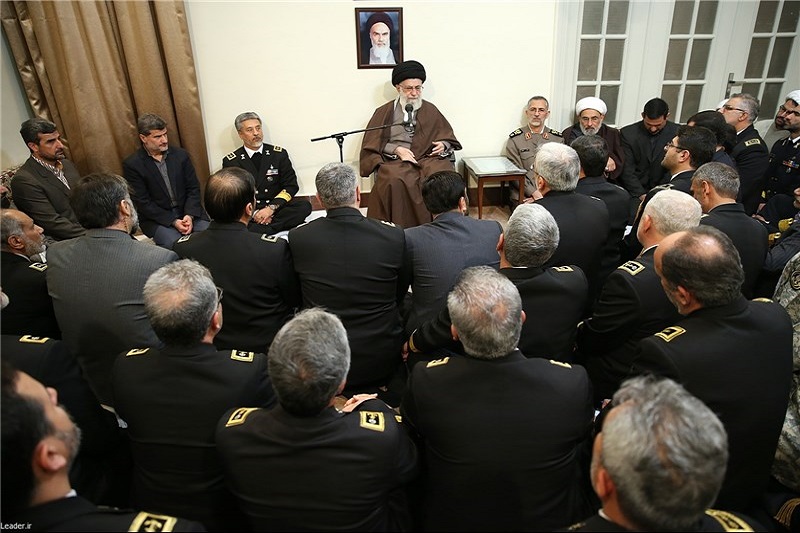 دستیابی به جایگاه متناسب با شأن ایران اسلامی در امر دریا مسئولیت بزرگ نیروی دریایی است/دریا عرصه رویارویی قدرتمندانه با دشمنان