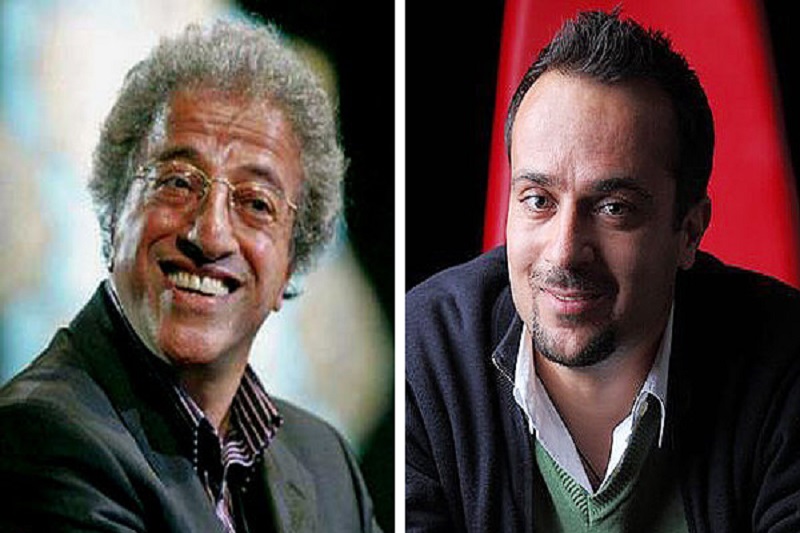 حضور خمسه و مهرانفر در جمع «۱۷۵ غواص»؛ یکی در نقش پدر ۴ شهید و دیگری در لباس روحانی!