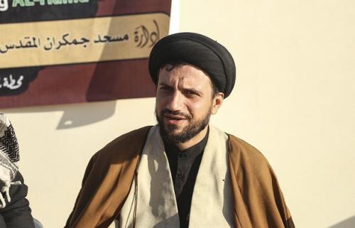 چفیه رهبری نصیب افسر عراقی شد!