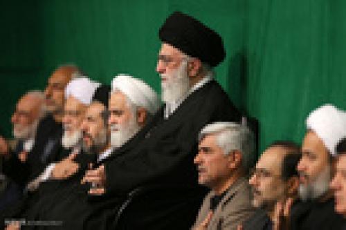 Leader attends Arbaeen procession in Tehran 