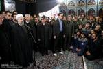 President Rouhani attends Arbaeen procession in Tehran 