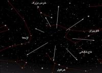 اوج باران شهابی ربعی در آسمان فردا