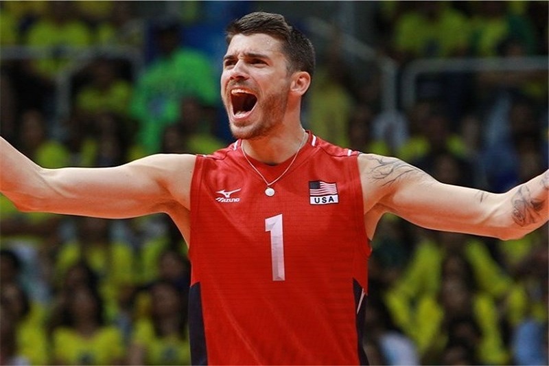  اندرسون، مرد سال والیبال آمریکا شد 