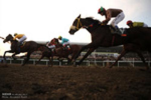 Horse racing in Golestan province 