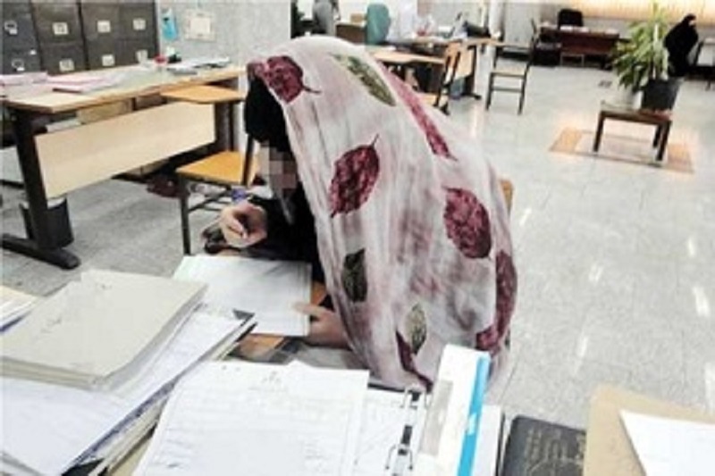 منشی سارق دستگیر شد