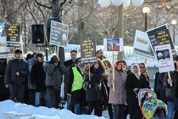 Muslims protest against Saudi regime in Canada 