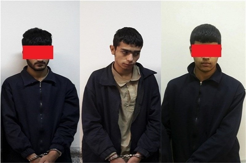 متهمان تعرض به پسر جوان دستگیر شدند + عکس