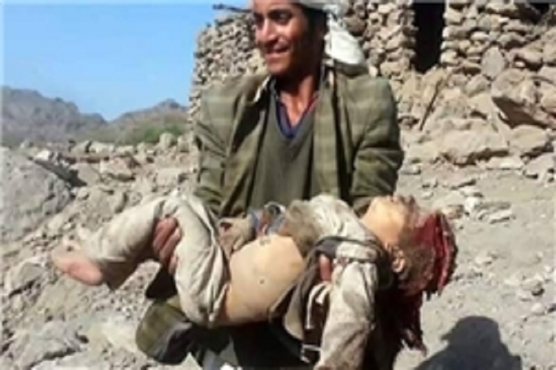  30کشته در بمباران یک منزل مسکونی در «ضحیان» یمن