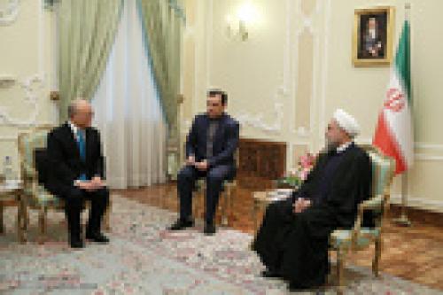 President Rouhani receives IAEA’s Amano 