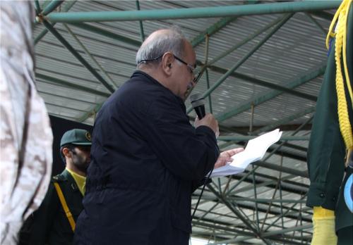 سخنرانی پرستویی در مراسم تشییع شهید مدافع حرم 