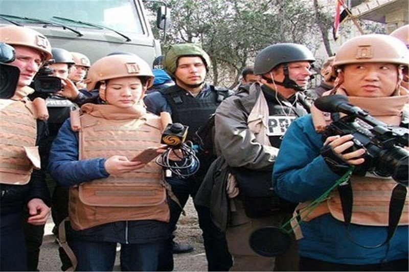  سفر ۳۰ خبرنگار خارجی به لاذقیه برای پوشش ویرانی‌های ناشی از تروریسم