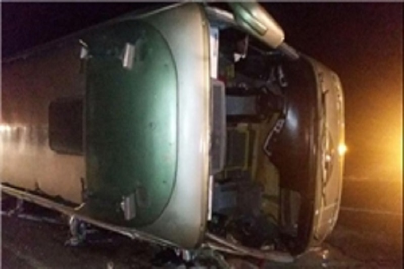 یک کشته و 29 زخمی در تصادف زنجیره‌ای بزرگراه قزوین ـ کرج