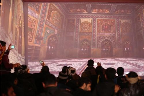 زیارت سه بعدی مجازی در نمایشگاه رسانه های دیجیتال انقلاب اسلامی