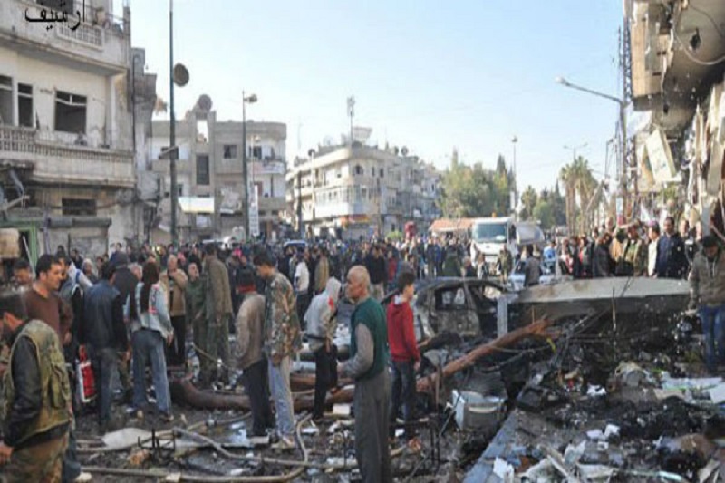 وقوع دو انفجار انتحاری در «حمص» سوریه