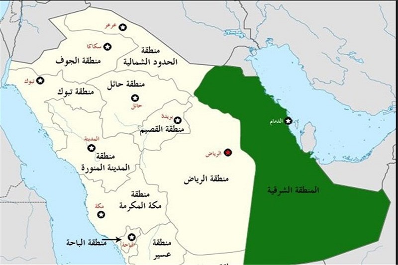 نقشه آمریکا برای تقسیم و فروپاشی عربستان