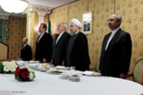 Pres. Rouhani meets Iranians in Italy 