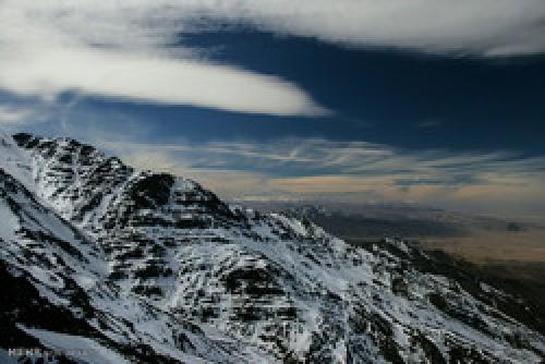 Hazaran peak in Kerman 