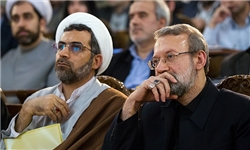 مزاح لاریجانی با رئیس سابق و انتقاد جعفریان از برخورد نامناسب با پژوهشگران