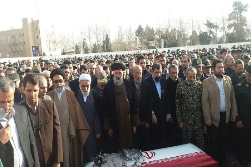 پیکر سرلشگر «محمد سلیمی» در ستاد کل نیروهای مسلح تشییع شد