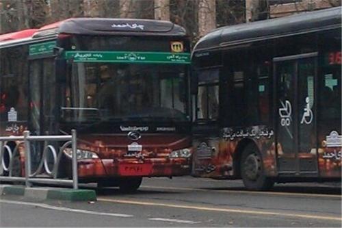 هشدار رئیس پلیس راهور ناجا به اتوبوس‌های BRT بدون پلاک