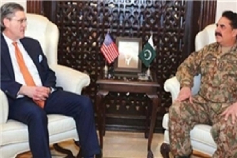 راحیل شریف با نماینده ویژه آمریکا دیدار کرد