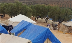 آوارگان شمال «حلب»، آخرین دستمایه تروریست‌ها برای فرار